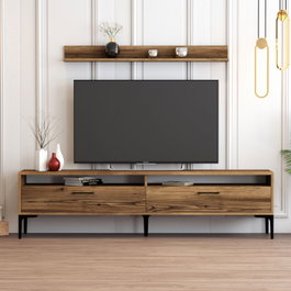 Hanah Home Istanbul - Mueble de TV Nogal